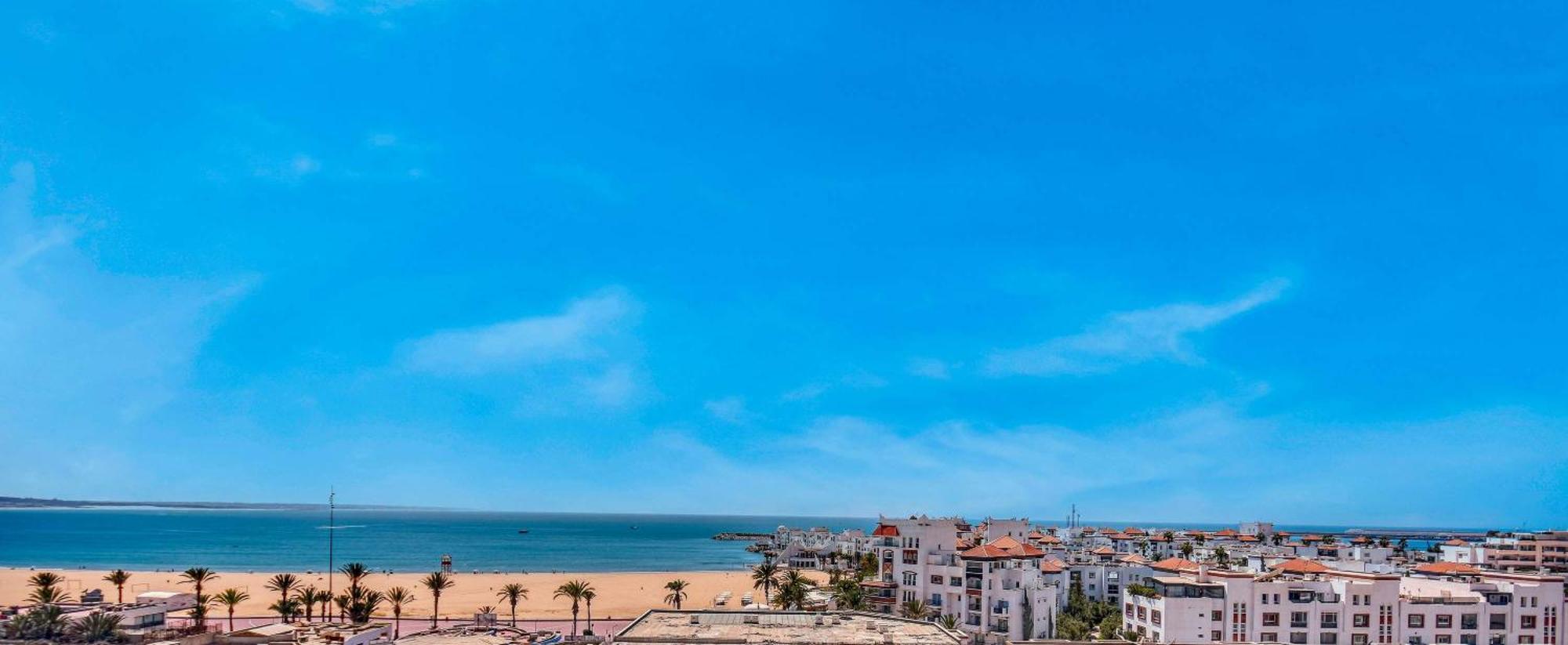 Luxury Seafront Appartement 6-7P Agadir Exterior foto
