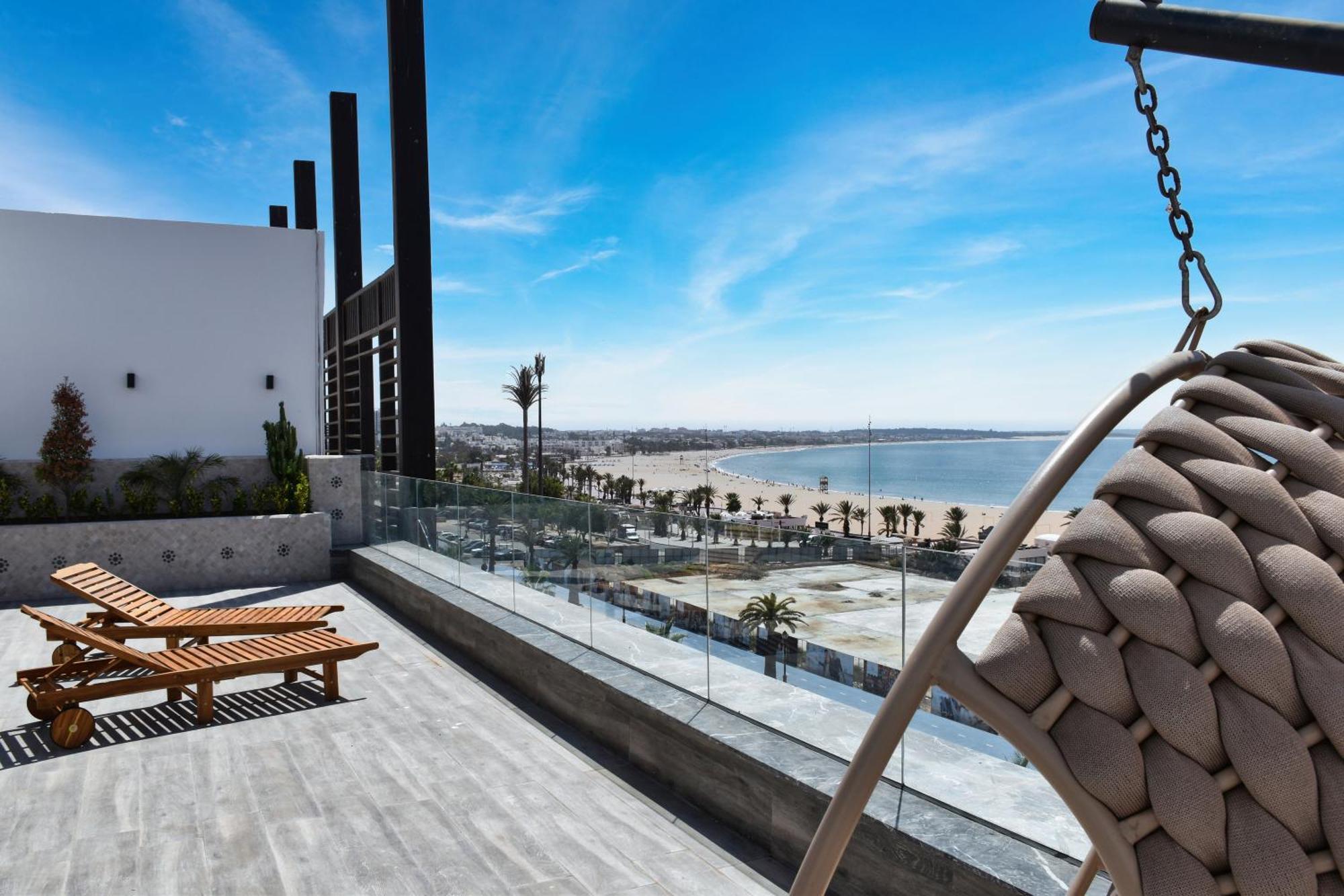 Luxury Seafront Appartement 6-7P Agadir Exterior foto